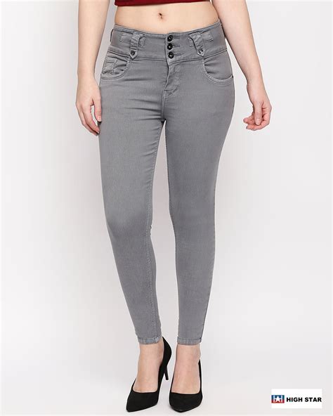 grey jeans for women.